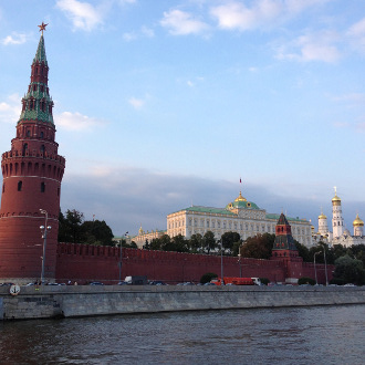 Kreml vom Boot