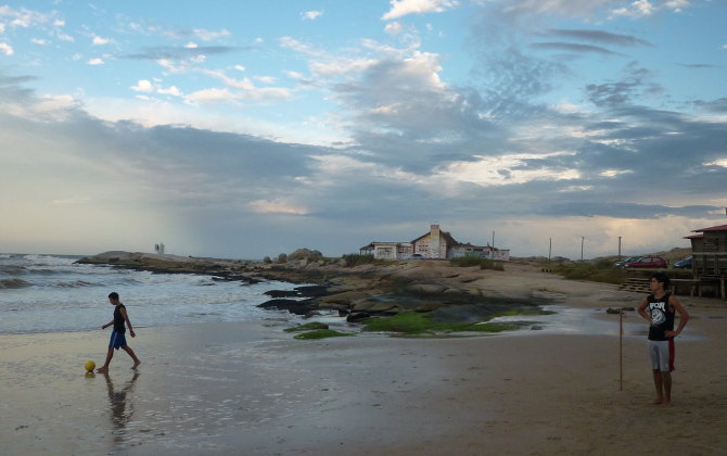 An der Atlantikküste Uruguays